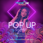 Tesxt says "pop up show, check our socials for details"