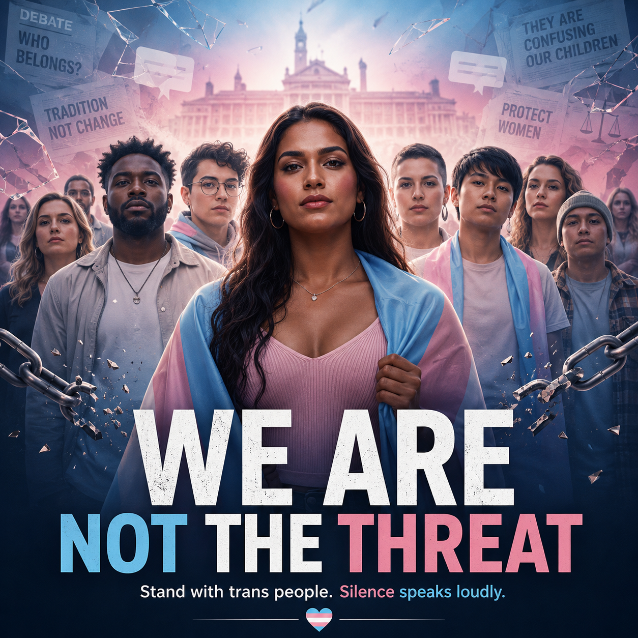 We Are Not The Threat cover artwork